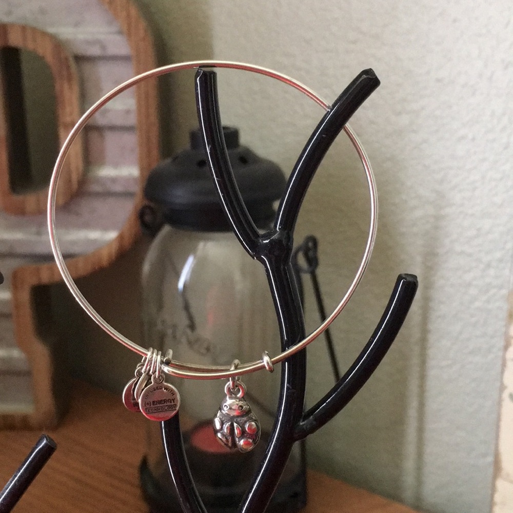 Alex and Ani ladybug bangle